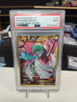2016 Gardevoir EX 116/114 Secret Steam Siege PSA 9 - Image 1