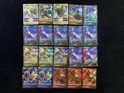 2024 Pokemon TCG S-Chinese Mawile V Flygon V Honchkrow V Heatran V Lot*20 BL25 - Image 2