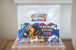Pokemon XY Evolutions Booster Box Factory Sealed 36 Packs 2016 w Acrylic Case - Image 1