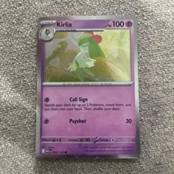 Kirlia Cosmos Holo 59/132 Pokemon Mega Evolution - Image 2