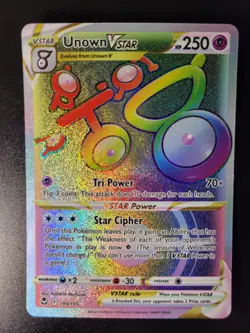 Pokemon - Silver Tempest - Unown VSTAR 199/195 - Image 1