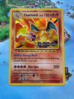 #11 Charizard [Prerelease] Holo | Pokemon Evolutions | Excellent / EX - Image 1