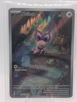 2025 Pokemon Noibat 169/159 Journey Together Illustration Rare - Image 1