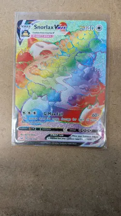 Pokemon Sword & Shield Snorlax VMax 206/202 - Sword & Shield (SSH) - Image 1