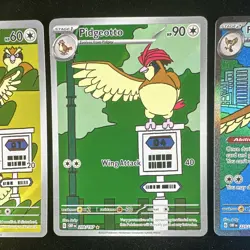 Pokemon TCG Obsidian Flames Pidgey/Pidgeotto/Pidgeot ex Holo Lot 3 IR - Image 3