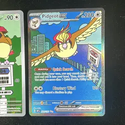 Pokemon TCG Obsidian Flames Pidgey/Pidgeotto/Pidgeot ex Holo Lot 3 IR - Image 4
