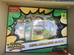 Pokemon TCG: Mega Evolution—Ascended Heroes Mega ex Box Lot Of 6 Unopened - Image 1