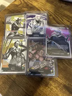 One Piece Leader Lot - Alt Art - 5 Cards - Image 1