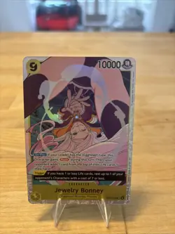 One Piece TCG Jewelry Bonney OP13-108 SR English Foil Super Rare - Image 1