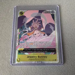 Namco One Piece CCG Jewelry Bonney OP13-108 Carrying On His Will SR Foil ENG - Image 1