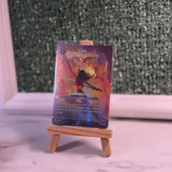 Disney Lorcana Desperate Plan Enchanted 222/204 Reign of Jafar Holo NM - Image 1