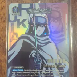 Union Arena Bleach Rukia Kuchiki Release Event Winner BLC-2-032 English - Image 1