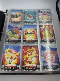 Pokemon Zukan Huge Collection Lot 1073 Cards Vintage Japanese Rare Cards - Image 1
