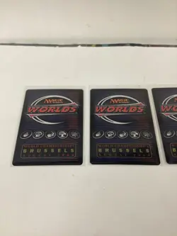 Magic The Gathering - Metal Worker - World Championship Lot Of 4 - Image 2