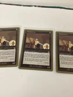 Magic The Gathering - Metal Worker - World Championship Lot Of 4 - Image 5