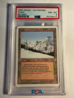 1994 MTG REVISED TAIGA PSA 8 (NM-MT) - Image 1