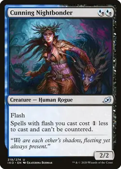 [MTG] Cunning Nightbonder (Foil) (219) (IKO) LP-HP - Image 1