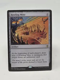 MTG Howling Mine (C16) Commander 2016 Regular Rare 257/351 - Image 1