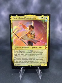 Yuna, Grand Summoner (Surge Foil) Commander: Final Fantasy Foil - Image 1
