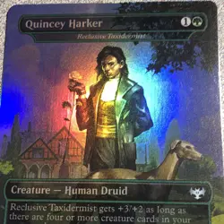 Quincey Harker Foil Borderless NM VOW MTG Ships Free!! - Image 2