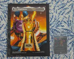 THANOS Magic the Gathering PSA Magazine Promo Swords to Plowshares Marvel - Image 1