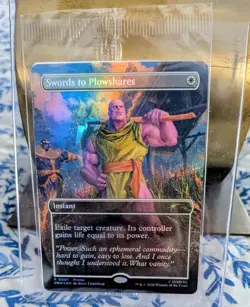 THANOS Magic the Gathering PSA Magazine Promo Swords to Plowshares Marvel - Image 2