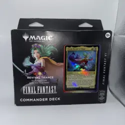 Final Fantasy Commander Deck - Revival Trance Mtg Magic Sealed Free Shipping! - Image 1