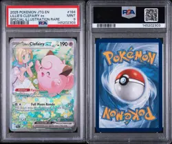 Pokemon PSA 9 Lillie’s Clefairy Ex 184/159 Special Illustration Rare - Image 3