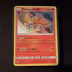 Pokemon TCG Shining Ho-Oh SM70 Promo Holo Rare 130 HP English - Image 1
