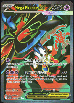 Mega Floette ex 101/086 Ultra Rare CRI NM Pokemon TCG 2026 - Image 1