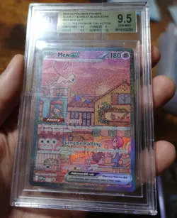 Mew ex 053 BGS 9.5 Black Star Promo #053 S&V 151 UPC Pokemon Card Graded - Image 3
