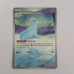 Pokemon TCG Dewgong 097/094 Illustration Rare Phantasmal Flames - Image 1