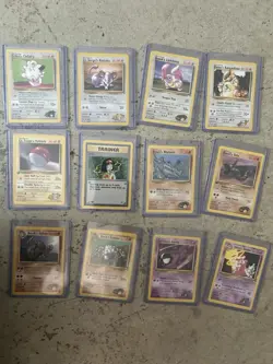 Vintage Pokemon Gym Heroes Lot 31 Cards WOTC Brock Misty Erika - Image 1