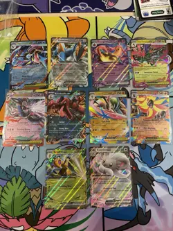 Pokemon Chaos Rising Ex Bundle Complete Set 10 Cards NM - Image 1