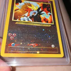 Wizards Pokemon TCG Neo Revelation Entei 34 Holo Rare English 80HP 2001 - Image 3