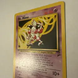 Mr. Mime 27/130 Near Mint Base Set 2 Rare Non Holo Vintage Pokemon TCG - Image 3