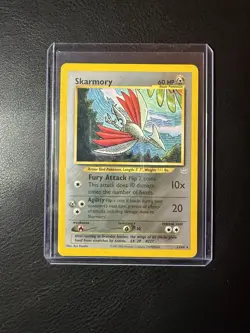 2001 Pokemon - Skarmory #23/64 - Neo Revelation Unlimited - Rare - NM - Image 2