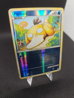 ✨ Psyduck 74/102 — HS Triumphant — Reverse Holo — 2010 — NM BEAUTIFUL ✨ - Image 3