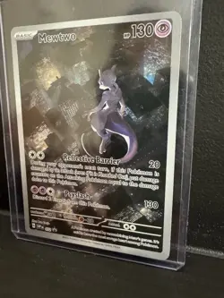 Pokemon Mewtwo 052 SVP Scarlet & Violet Promo Holo (NM) - Image 1