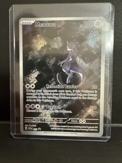 Pokemon Mewtwo 052 SVP Scarlet & Violet Promo Holo (NM) - Image 3