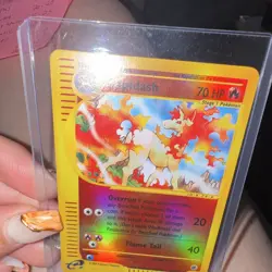 Nintendo Pokemon TCG Expedition Rapidash 62/165 Reverse Holo Rare 70HP - Image 3