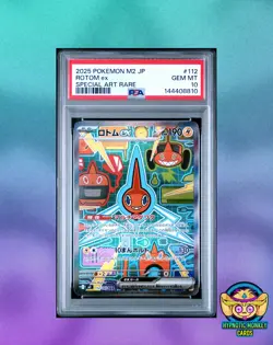 Pokemon ROTOM ex 112 Inferno X JP PSA 10 - Image 1