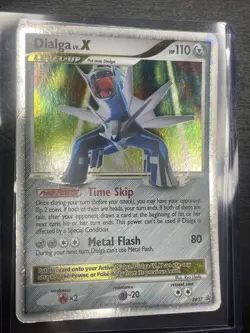 2009 Dialga Lv. X DP37 Diamond Pearl Promo Ultra Rare Holo English Pokemon Card - Image 1