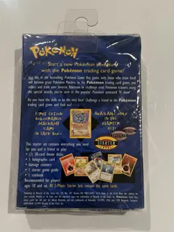 Pokemon 2-Player Starter Set 1st Edition Sealed WITH HANG TAB - Image 2