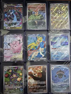 Modern Pokemon Card Lot 9 Cards! NM - Image 1