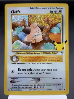 Cleffa 20/111 - Holo Rare - Celebrations Pokemon Card MINT - Image 1