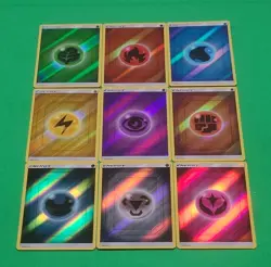 2019 Pokemon Hidden Fates Reverse Holo Energy 9 Card Set Lot NM-MINT - Image 3