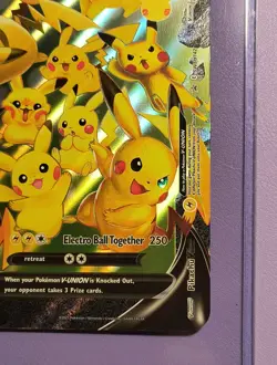 JUMBO Pikachu V-Union SWSH139-142 Celebrations Black Star Promo Oversized - Image 4
