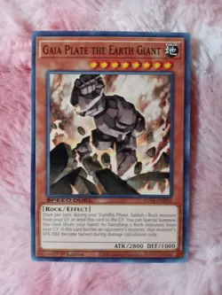 Yugioh Gaia Plate the Earth Giant SGX4-END01 Speed Duel GX: Midterm Destruction - Image 1