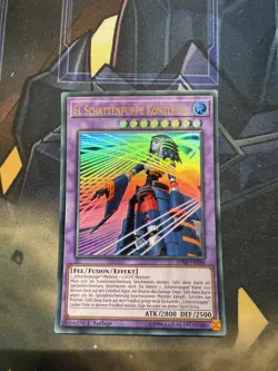 GERMAN YUGIOH El Shaddoll Construct SDSH-EN046 Ultra Rare Nm - Image 1